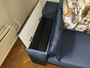 Диван Візит 240х100см (Прямий, Рогожка, Коричневий з бежевим) GPdvst-3-21 фото 14