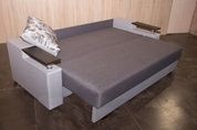 Диван Карат 225х100см (Прямий, Рогожка, Коричневий з бежевим) GPdkrt-3-21 фото 10