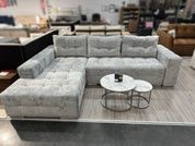 Диван Бостон VIP 296х210см (Угловой, Велюр, Ламели, Коричневый, Левый) GPKBSTVIP-L-Malibu14 фото 2