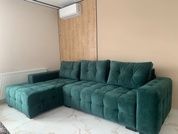 Диван Бостон VIP 296х210см (Кутовий, Велюр, Ламелі, Коричневий, Лівий) GPKBSTVIP-L-Malibu14 фото 16