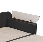 Двухспальный диван Гранд 200х100см PG (ППУ 28, Холлофайбер, МДФ) GPdgrn-14 фото 5