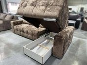 Диван Бостон VIP 296х210см (Угловой, Велюр, Синий, Правый) GPKBSTVIP-P-Malibu9 фото 13