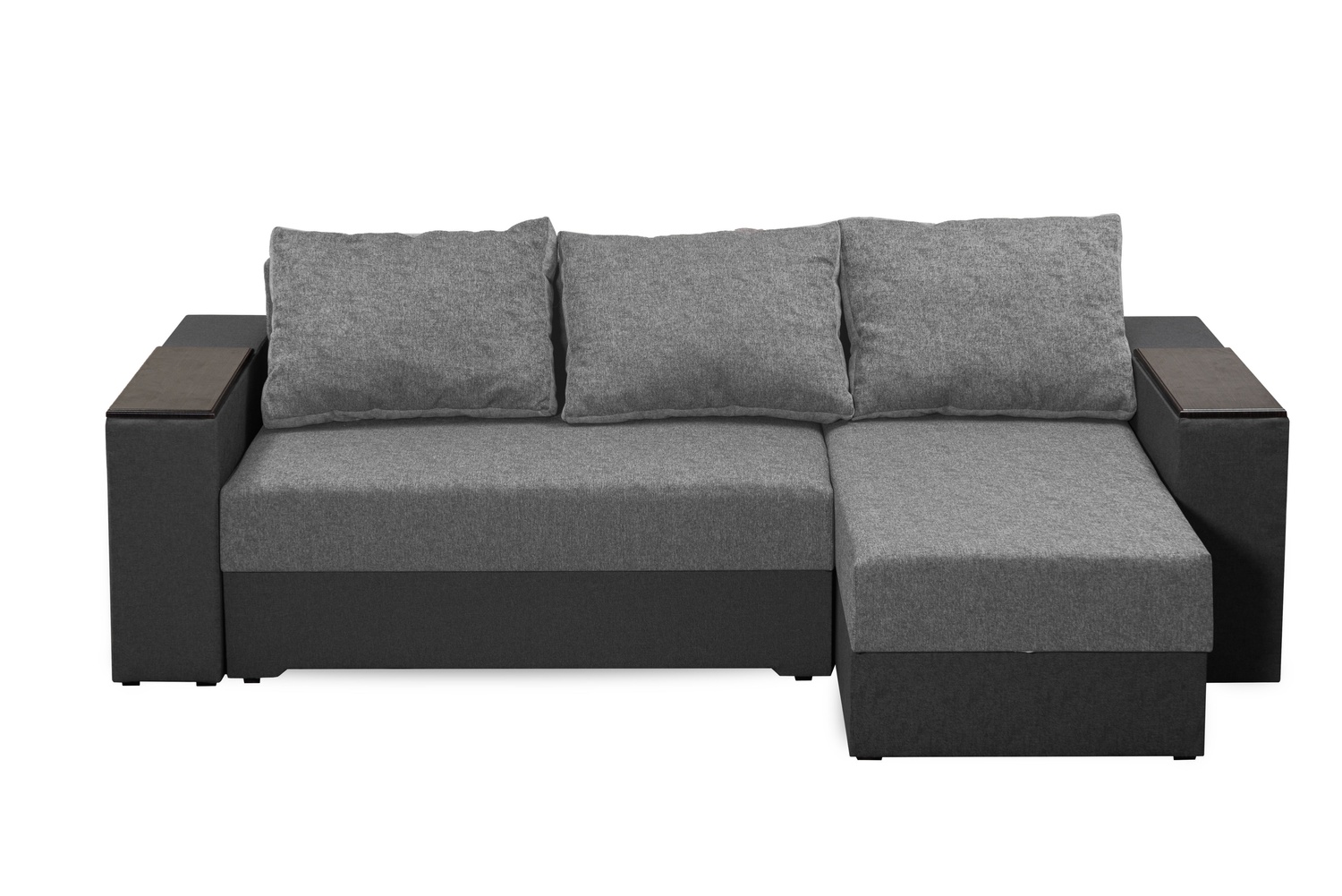Кутовий диван Візит 250х150см PG (ППУ 28, Холлофайбер, МДФ) GPkdvst-3-21 фото