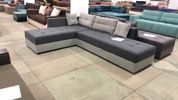 Диван Сорренто 290х210см (Кутовий, Велюр, Сірий, Лівий) BLKDCT-8L фото 15