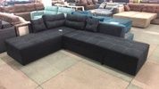 Диван Сорренто 290х210см (Кутовий, Велюр, Сірий, Лівий) BLKDCT-8L фото 14