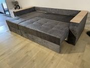 Диван Рейн 230х150см (Кутовий, Велюр, Антикіготь, Коричневий) GPKRN-Polo04 фото 5